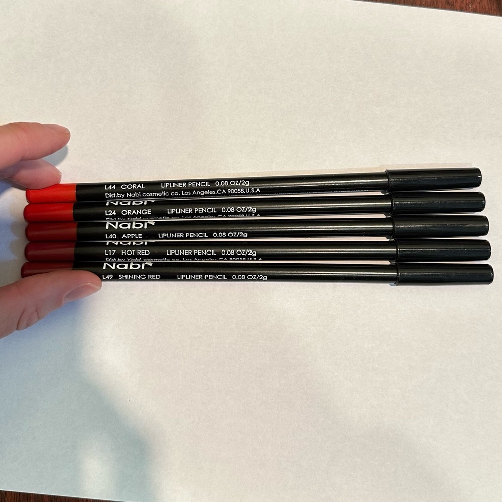 BRAND NEW Nabi - Lipliner (Set of 5)
